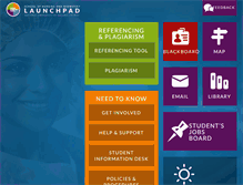 Tablet Screenshot of nuiglaunchpad.com